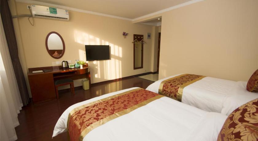 Greentree Inn Nanjing Lishui District Lishui Airport Road Express Hotel מראה חיצוני תמונה